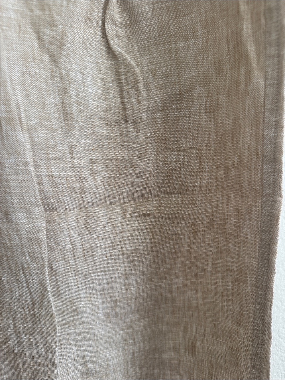 Everlane The Linen Way-High® Drape Pant in cornstalk - Picture 4 of 6